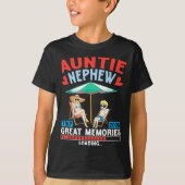 T-shirt Auntie Nephew Trip 2026 Great Memories Loading Fam (Devant)