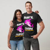 T-shirt Auntie Shark  Last Minute (Unisexe)