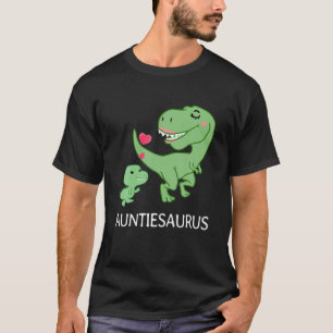 T-shirt Auntiesaurus Rex Dinosaur Auntie Da de la mère drô