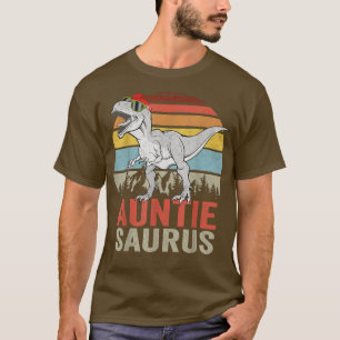 T-shirt Auntiesaurus T Re Auntie Saurus Family Matching Di