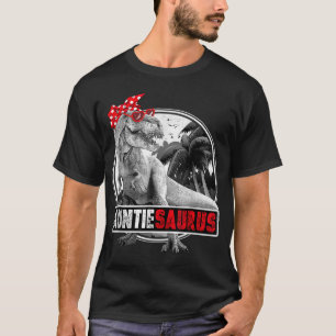 T-shirt Auntiesaurus T-Rex Auntie Dinosaur