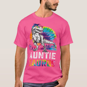 T-shirt Auntiesaurus T Rex Dinosaur Auntie Saurus Famille