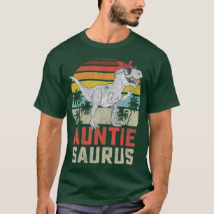 T-shirt Auntiesaurus T Rex Dinosaur Auntie Saurus Famille