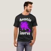 T-shirt Auntsaurus Aunt Dinosaur  Dino (Devant entier)