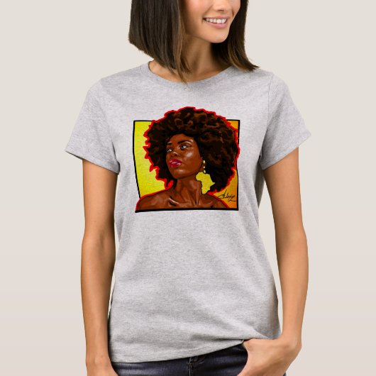 T-shirt Aura naturelle 2 (Devant)