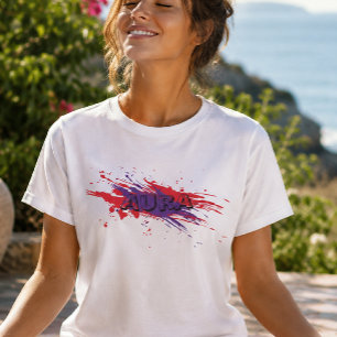 T-Shirt AURA   T-Shirt Vibe Dégradé Moderne