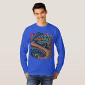 T-shirt Aura vintage (Devant entier)