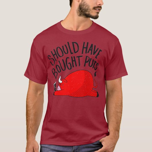 T-shirt Aurait Dû Acheter Des Articles - Citations De Comm (Devant)