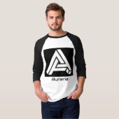 T-shirt Auraria Men's Baseball Shirt (Devant entier)
