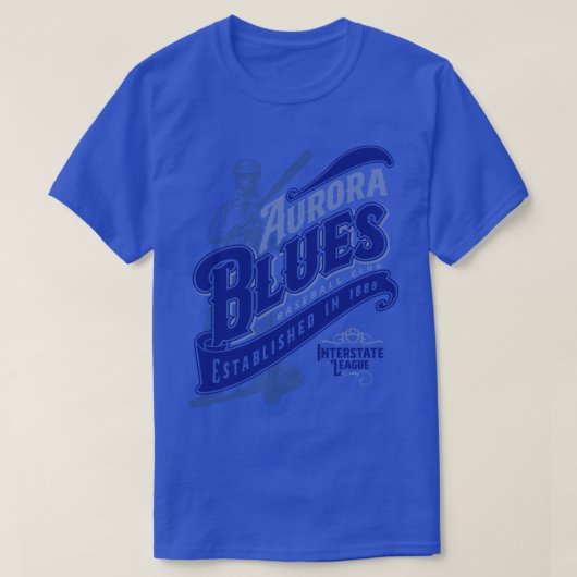 T-shirt Aurora Blues (Design devant)