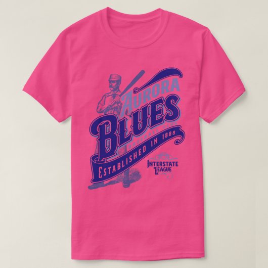 T-shirt Aurora Blues (Design devant)