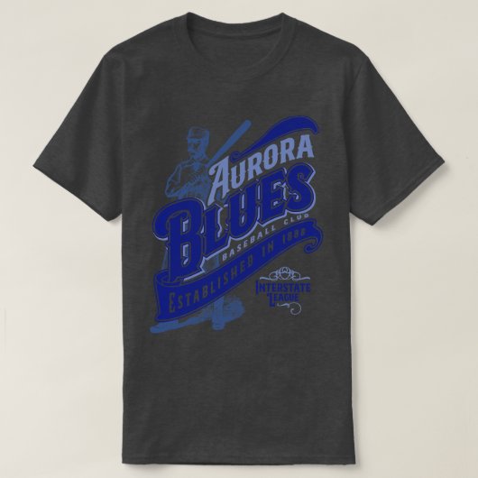 T-shirt Aurora Blues (Design devant)
