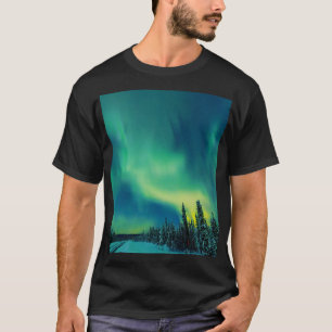 T-shirt Aurora boréale aurore aurore aurifère aurifères au