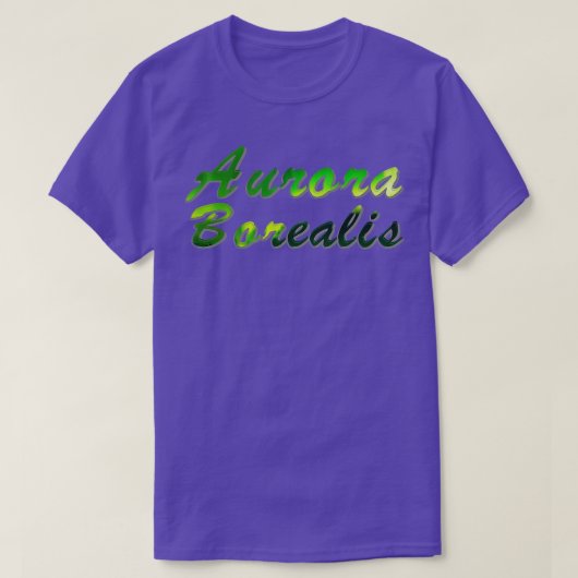 T-shirt Aurora Borealis (Design devant)