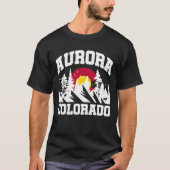 T-shirt Aurora, Colorado (Devant)