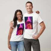 T-shirt Aurora-Inspired Luxury Art (Unisexe)