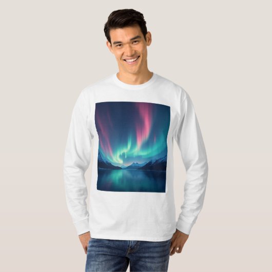 T-shirt Aurora islandais (Devant entier)