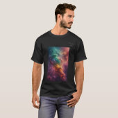 T-shirt Aurora Veil Nebula Design (Devant entier)