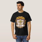 T-shirt Aurum Family Crest Surname (Devant entier)