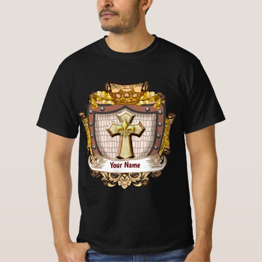 T-shirt Aurum Family Crest Surname (Devant)