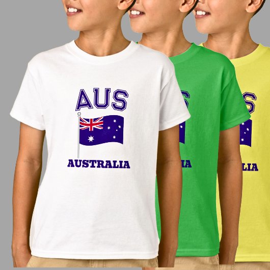 T-shirt AUS Australie Australie Drapeau australien