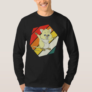 T-shirt Aussie Animal Australia Wildlife Retro Quokka
