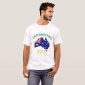 T-shirt Aussie Aussie Oi Oi Oi (Devant entier)