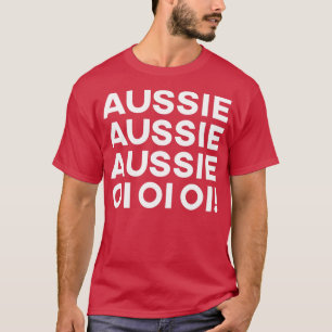 T-shirt Aussie Aussie Oi Oi Oi