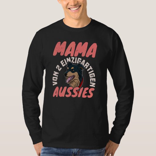 T-shirt Aussie Australian Dog Breeders Propriétaire Chien  (Devant)
