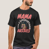 T-shirt Aussie Australian Dog Breeders Propriétaire Chien (Devant)