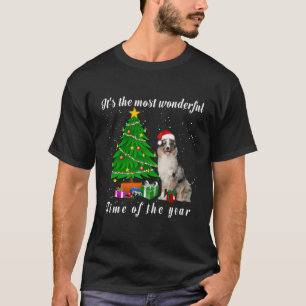 T-shirt Aussie Chien C'Est Le Moment Le Plus Merveilleux D