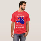 T-shirt Aussie par descente (Devant entier)