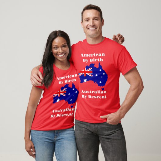 T-shirt Aussie par descente (Unisexe)