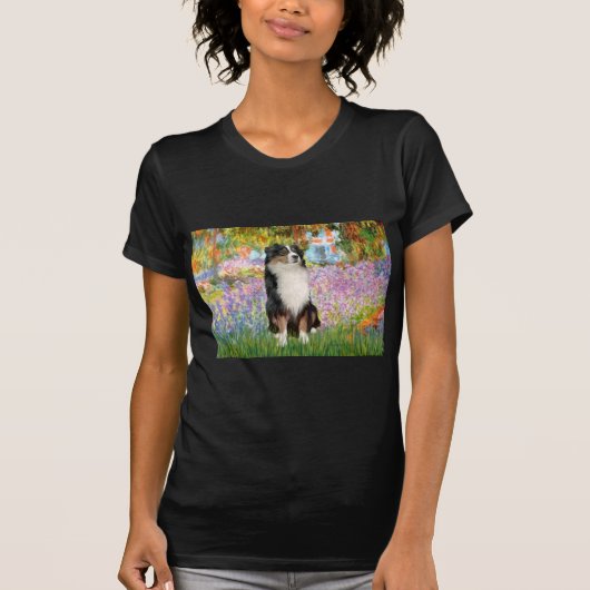 T-shirt Aussie Shep 2 - Jardin (Devant)