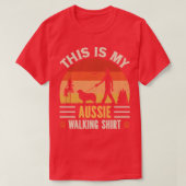 T-shirt Aussie Walking (Design devant)