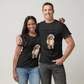 T-shirt Aussiedoodle Citation Maman Aussiepoo Papa mignon  (Unisexe)