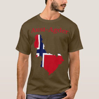 T-shirt Aust Agder Comté de Norvège