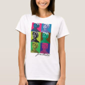 T-shirt AustenPop -- Style de Jane Austen (Devant)
