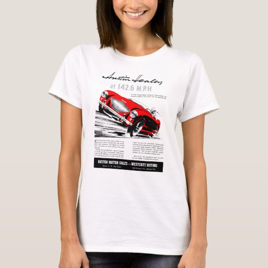 T-SHIRT AUSTIN HEALEY 10067 (Devant)