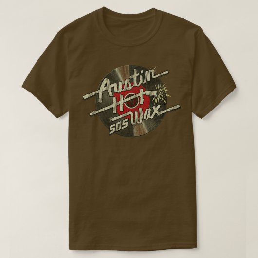 T-shirt Austin Hot Wax 505 Radio 2007 (Design devant)