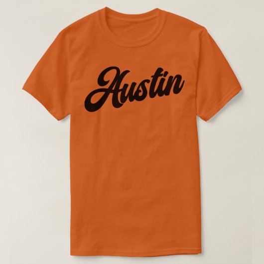 T-shirt Austin Retro Austin (Design devant)