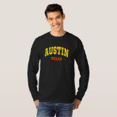 T-shirt Austin State Of Texas Sporty Aesthetique Design Ci (Devant entier)