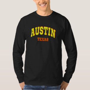 T-shirt Austin State Of Texas Sporty Aesthetique Design Ci