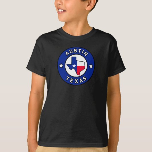 T-shirt Austin Texas (Devant)