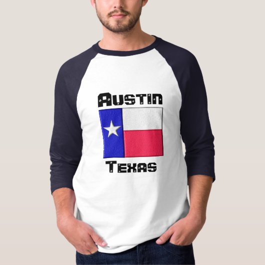 T-shirt Austin, Texas (Devant)