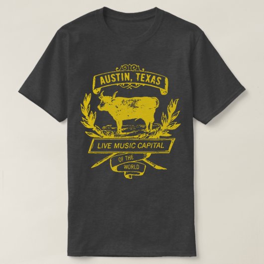 T-shirt Austin Texas 1 (Design devant)