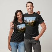 T-shirt Austin, Texas avec chauves-souris (Unisexe)