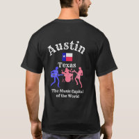 Austin Texas — Capital musical — Tee - shirt