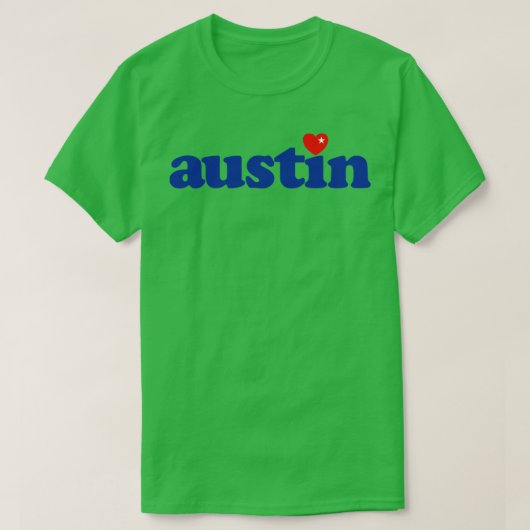 T-shirt Austin Texas Love (Design devant)