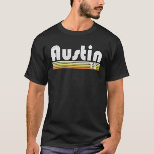 T-shirt Austin Texas Retro Style City Vintage Pride les an
